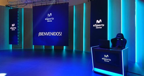 Centro eSport de alto de rendimiento de Movistar Riders en Madrid