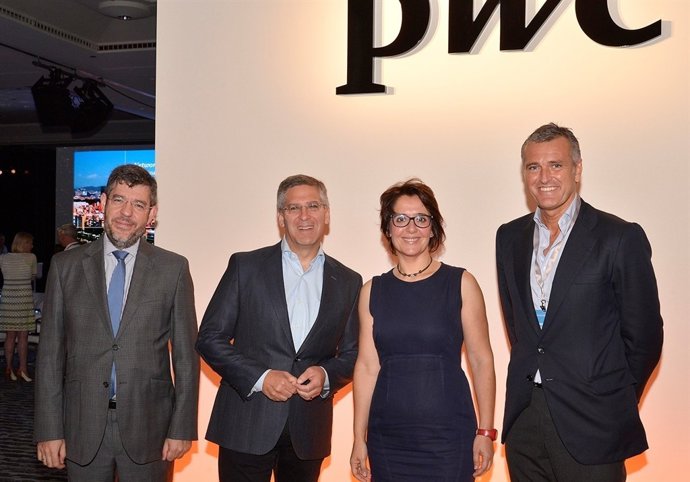Alberto Nadal, Bob Moritz, Eva Valle i Gonzalo Sánchez