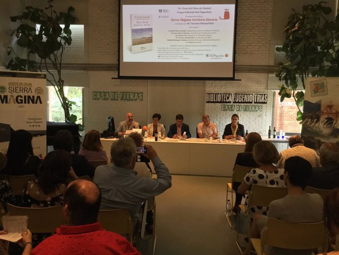 Presentación en Madrid del libro 'Sierra Mágina: territorio literario'
