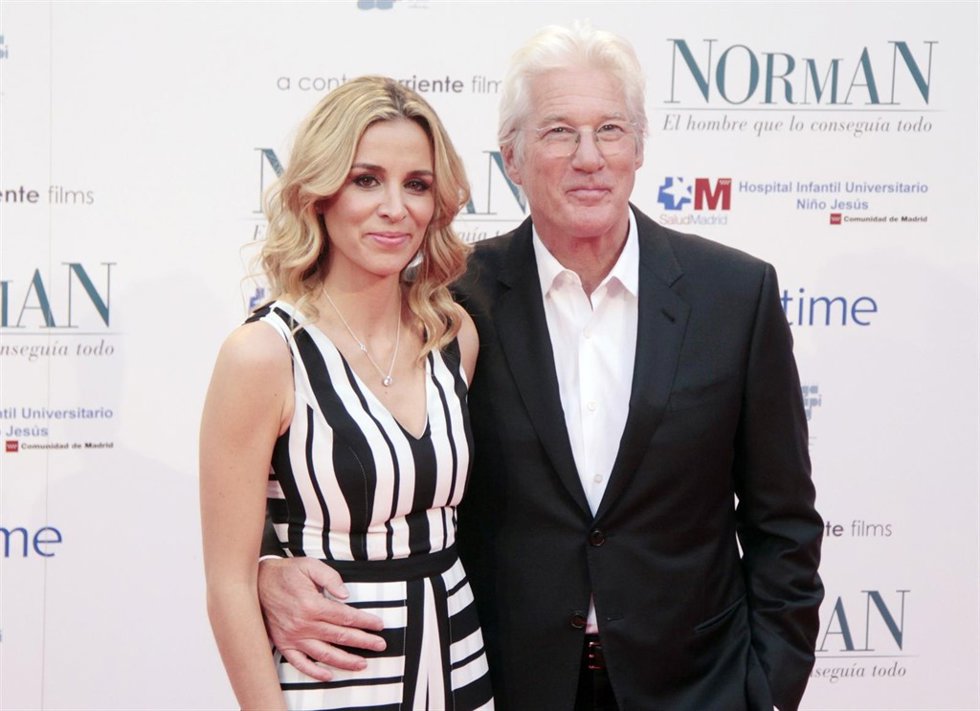 Richard Gere y Alejandra Silva/