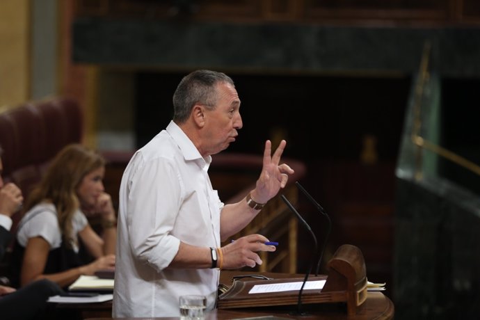 Joan Baldoví en el Congreso