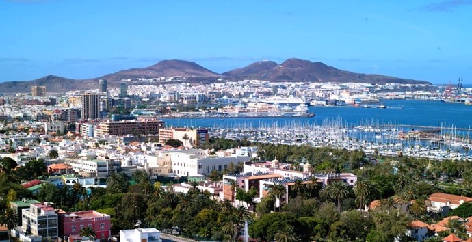 Parnorámica de Las Palmas de Gran Canaria