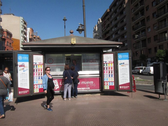 Imagen del nuevo Punto de Información del Transporte Urbano   