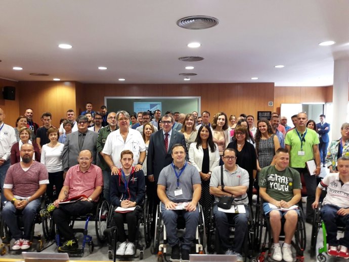 El conseller Jané, la directora de Trànsit y el director del I.Guttman