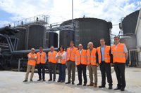 Ayerdi visita la planta HTN Biogás, que ha obtenido 2 MW en la subasta del Estado