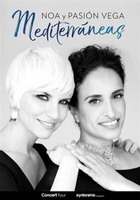 Noa y Pasión Vega pasarán por Córdoba, Jerez de la Frontera, Sevilla y Granada en el marco de su gira 'Mediterráneas'