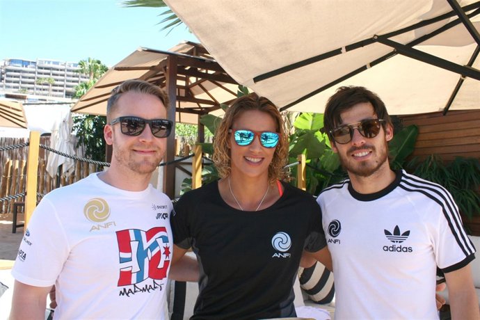 Mads Ostberg, Daida Ruano y David Silva