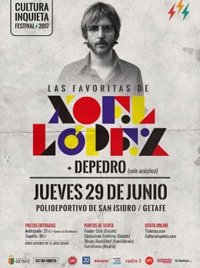 Sorteamos entradas para el concierto de Xoel López y Depedro en el Festival Cultura Inquieta de Getafe