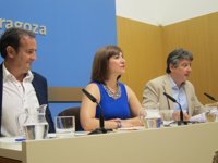 PP, PSOE y CS exigen que el Gobierno municipal liquide la sociedad ZGZ@desarrolloexpo y subrogue plantilla