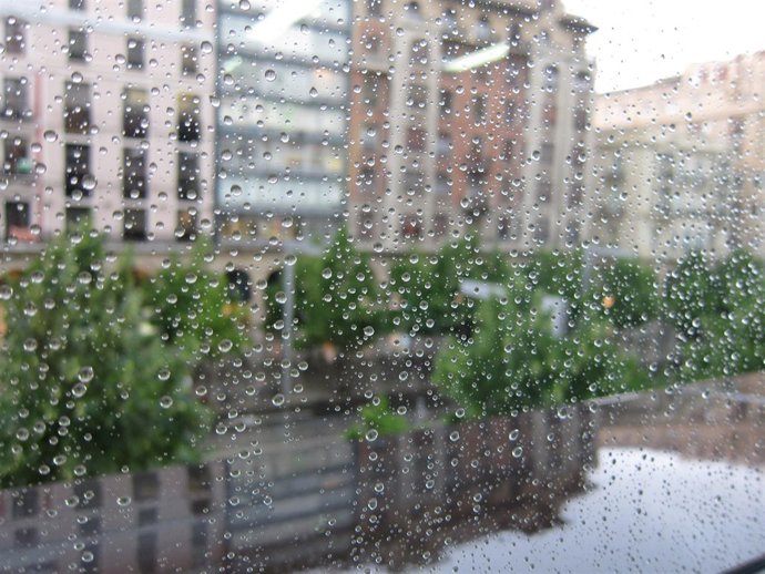 Tormenta en Zaragoza