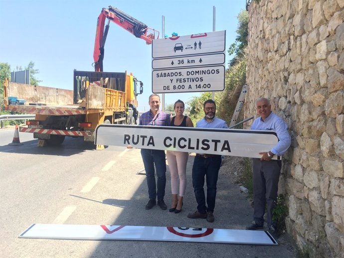 Presentación de dos nuevas rutas ciclistas seguras