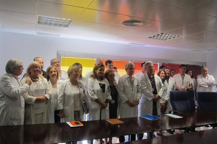 López Mudarra (c) presenta el proyecto para unificar las neurociencias.