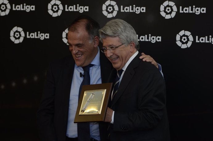 Enrique Cerezo y Javier Tebas