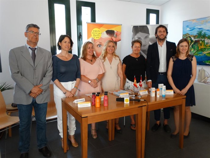 Jornadas población escandinava costa del sol fotoprotección