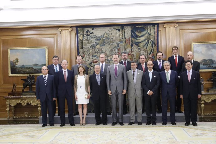 El Rey recibe al Club de Exportadores e Inversores Españoles