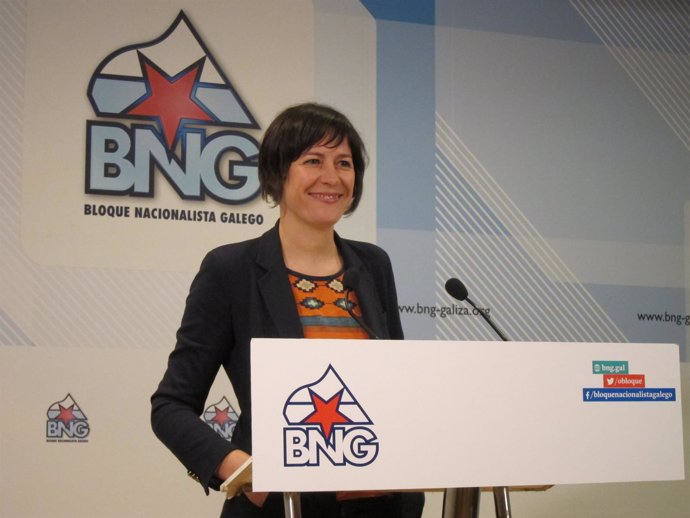 La portavoz nacional del BNG, Ana Pontón            