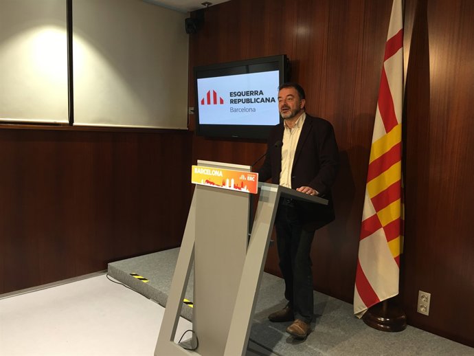 El líder d'ERC a Barcelona, Alfred Bosch