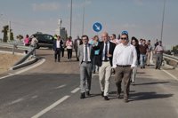Gallardo inaugura las mejoras de la carretera BA-114 que une Quintana de la Serena con las canteras de granito 