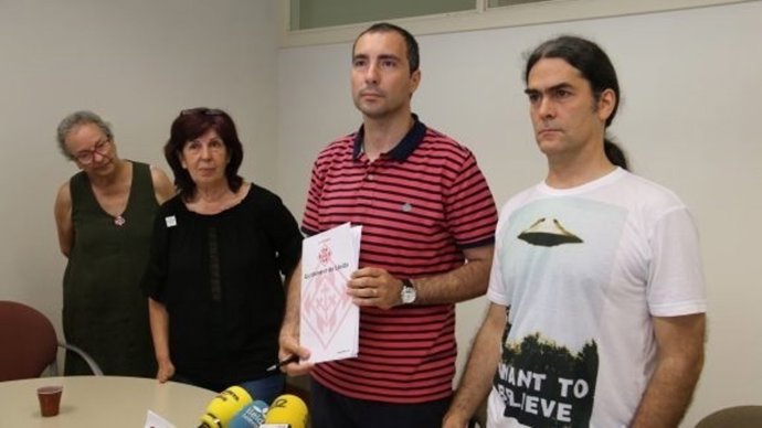 Carlos González y Sergi Talamonte en rueda de prensa