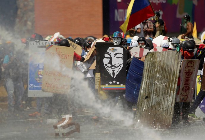 Disturbios en Caracas
