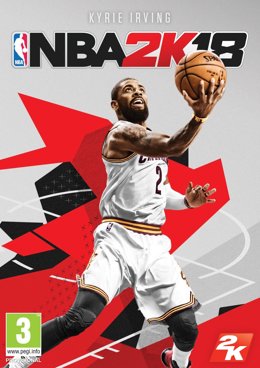 Kyrie Irving, imatge de portada de l'NBA 2K18
