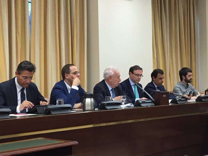 Joséd Manuel García Margallo y la Comisión de Seguridad Nacional