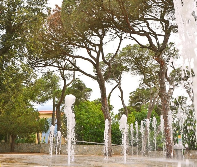 Fuentes interactivas del Tibidabo