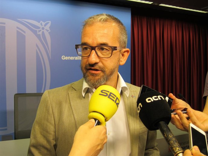 El secretari general de Treball de la Generalitat, Josep Ginesta   