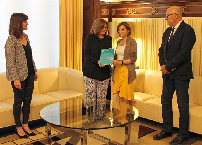  Elisabet Samarra, Amb Carme Forcadell I Lluís Corominas