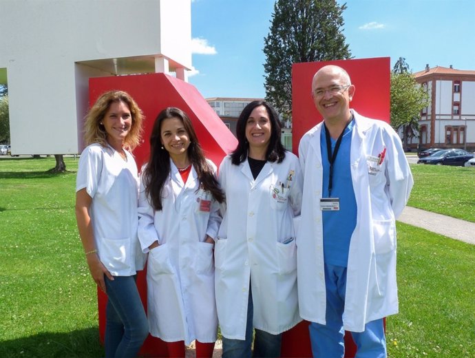Gurutzi Azcona, Rocío Pabón, Lorea Imirizaldu y Javier Urriza