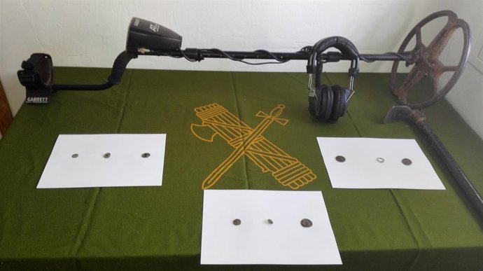 Efectos intervenidos por la Guardia Civil