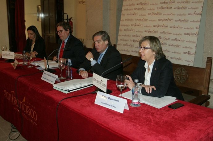 Gabriel Mato, Alberto López-Asenjo y Rosa Quintana