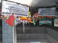 Examinadores de tráfico de toda España se concentran en Madrid para exigir condiciones pactadas con la DGT hace dos años