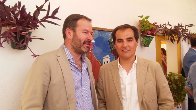 José Antonio Nieto con Adolfo Molina