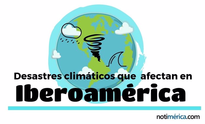 Desastres climáticos que afcetan en iberoamérica