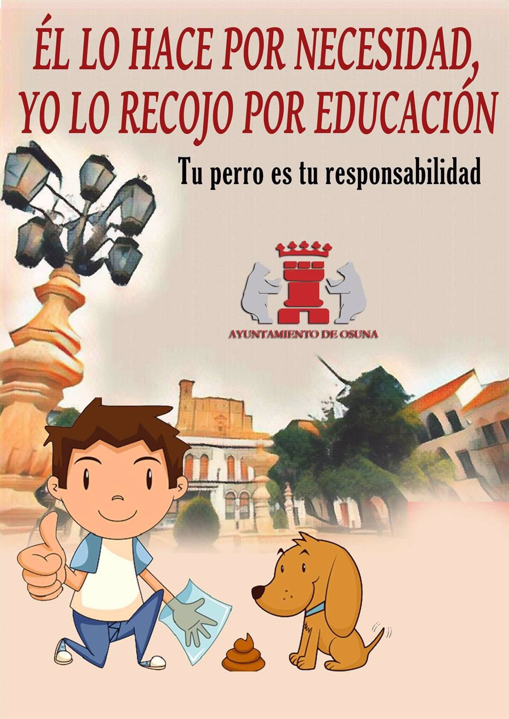 Campaña municipal en Osuna para concienciar sobre la