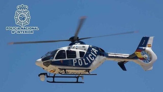 Helicóptero de la Policía Nacional
