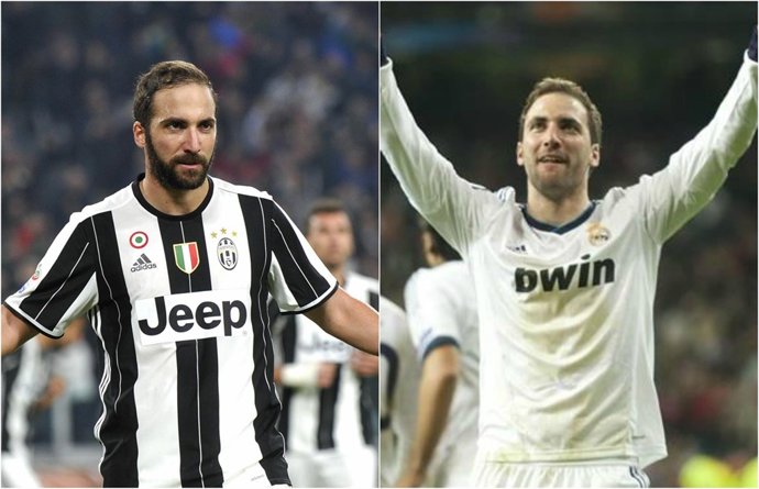 Gonzalo Higuaín montaje collage
