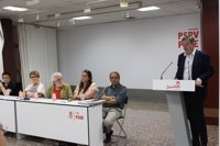 Puig pide que "el diálogo y el consenso sigan siendo las armas más eficaces" en el PSOE