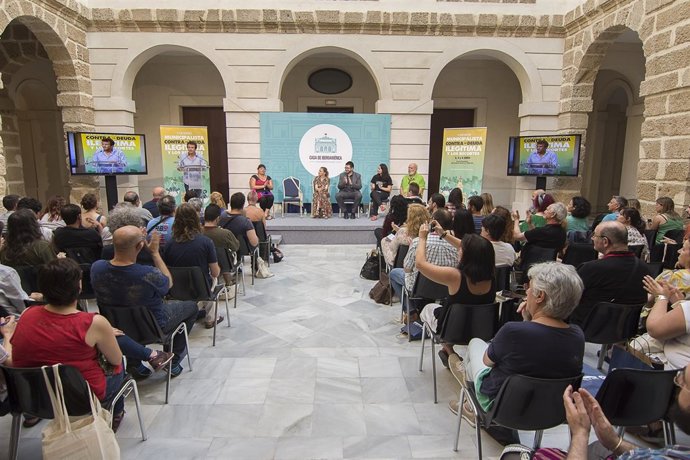 Foto Intervención Alcalde Encuentro Municipalista
