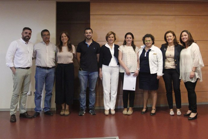 Acto celebrado en el Distrito de Atención Primaria Sevilla