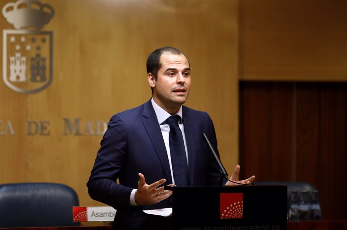 Ignacio Aguado, portavoz de Ciudadanos en la Asamblea de Madrid