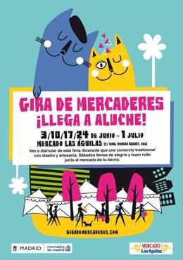 Cartel feria Gira de Mercaderes