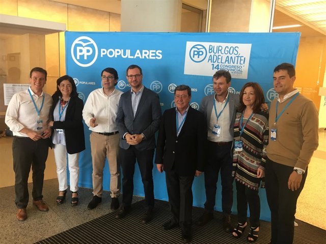 Maroto en el Congreso del PP de Burgos