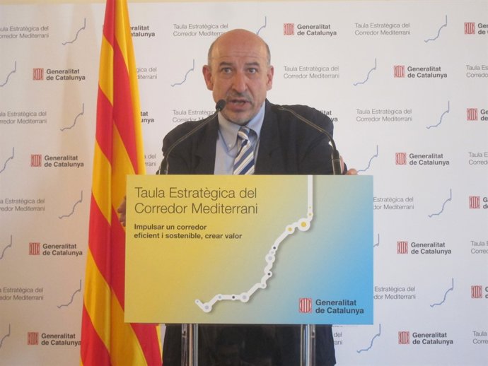 Germà Bel (JxSí) valora la reunió sobre el corredor mediterrani