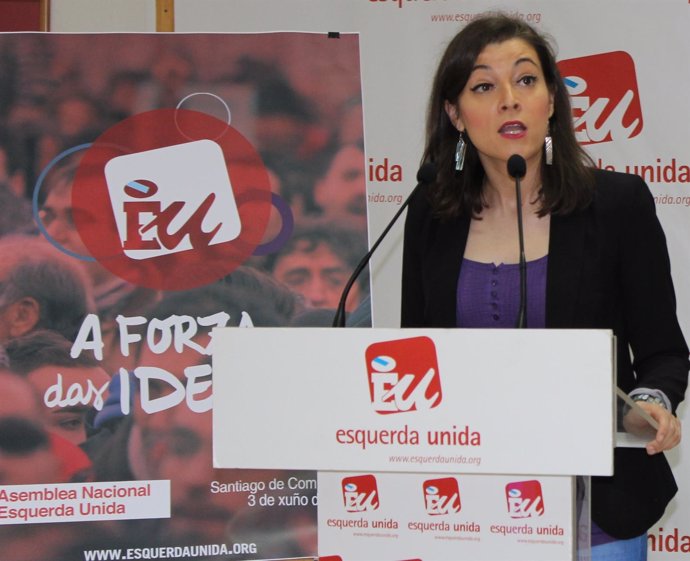 La diputada de En Marea y miembro de EU Eva Solla