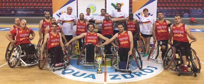 La selección española de baloncesto en silla de ruedas