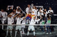 El Real Madrid celebrará el doblete este domingo con una fiesta en el Bernabéu