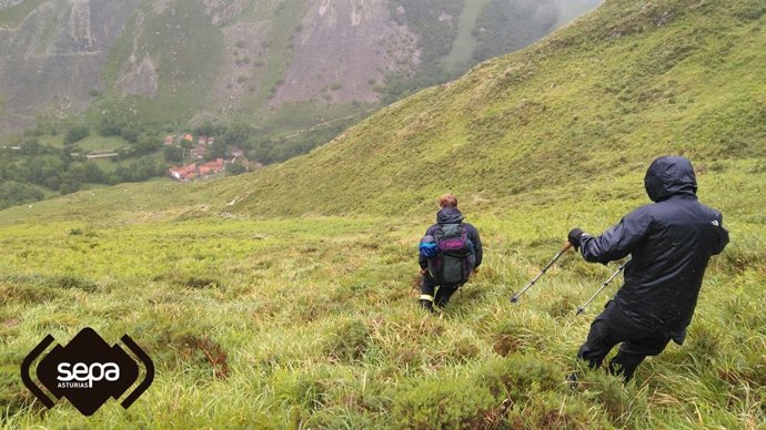 Rastreo de montaña en Cabrales