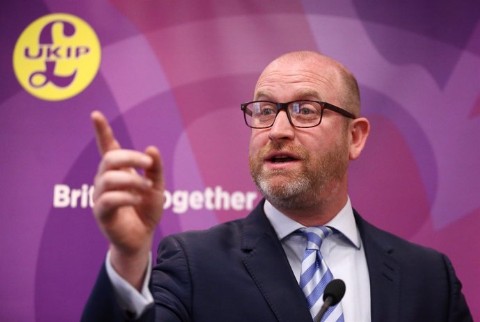 Paul Nuttall, líder del UKIP